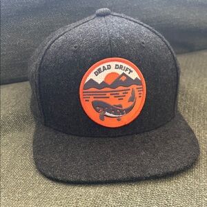 Dead Drift Wool Fly Fishing SnapBack